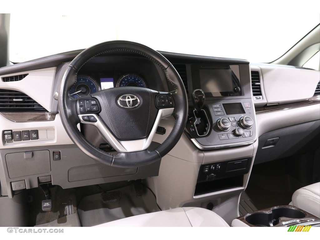2015 Sienna XLE AWD - Shoreline Blue Pearl / Ash photo #6