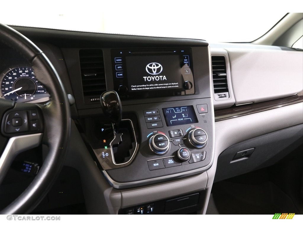 2015 Sienna XLE AWD - Shoreline Blue Pearl / Ash photo #9