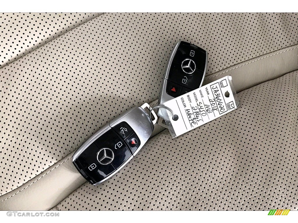 2018 S 450 Sedan - designo Diamond White Metallic / Silk Beige/Espresso Brown photo #11