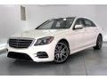 2018 designo Diamond White Metallic Mercedes-Benz S 450 Sedan  photo #12