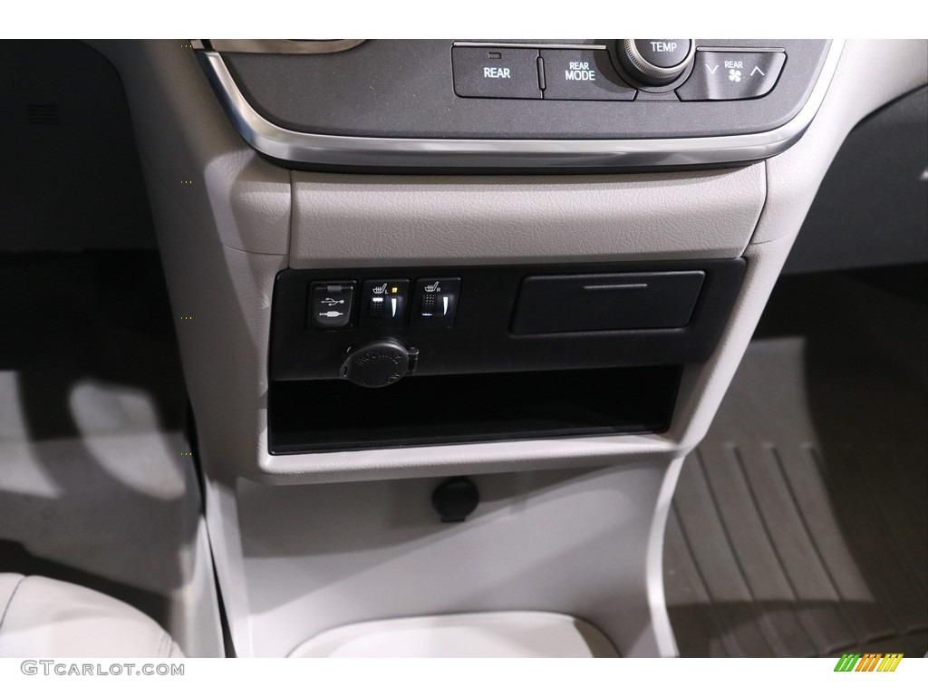 2015 Sienna XLE AWD - Shoreline Blue Pearl / Ash photo #15