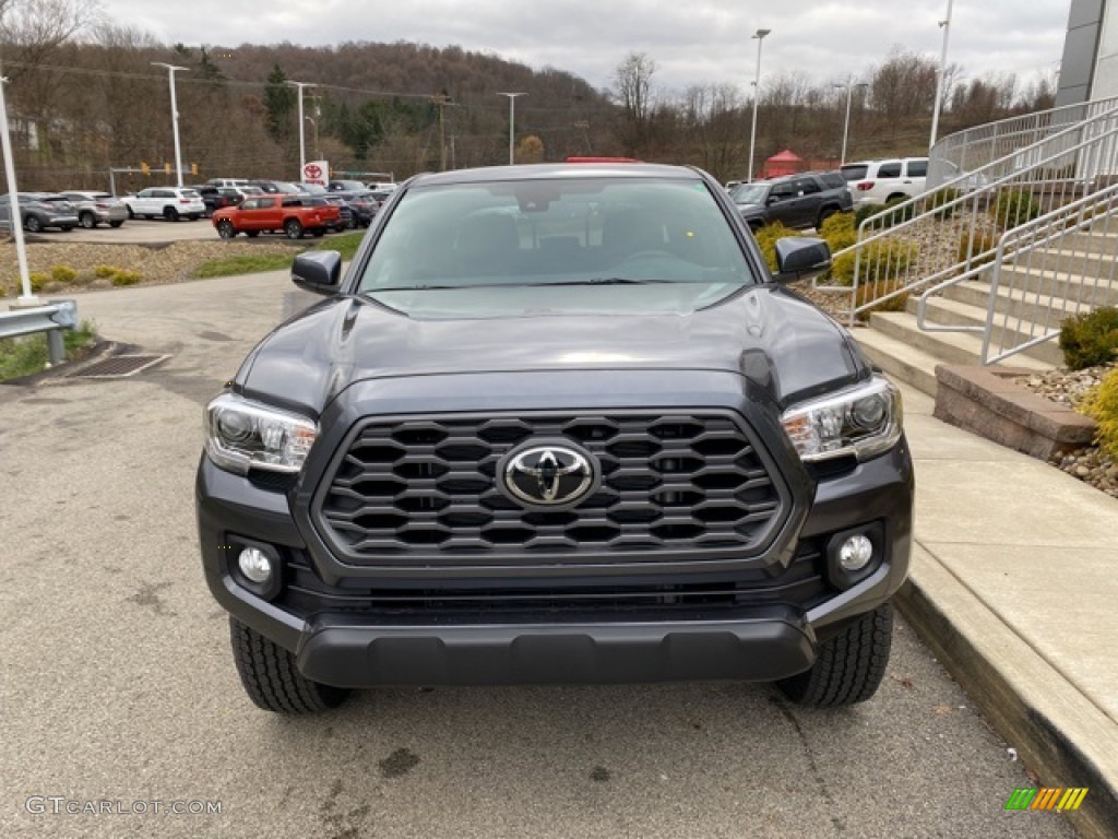 2021 Tacoma TRD Off Road Double Cab 4x4 - Magnetic Gray Metallic / TRD Cement/Black photo #11
