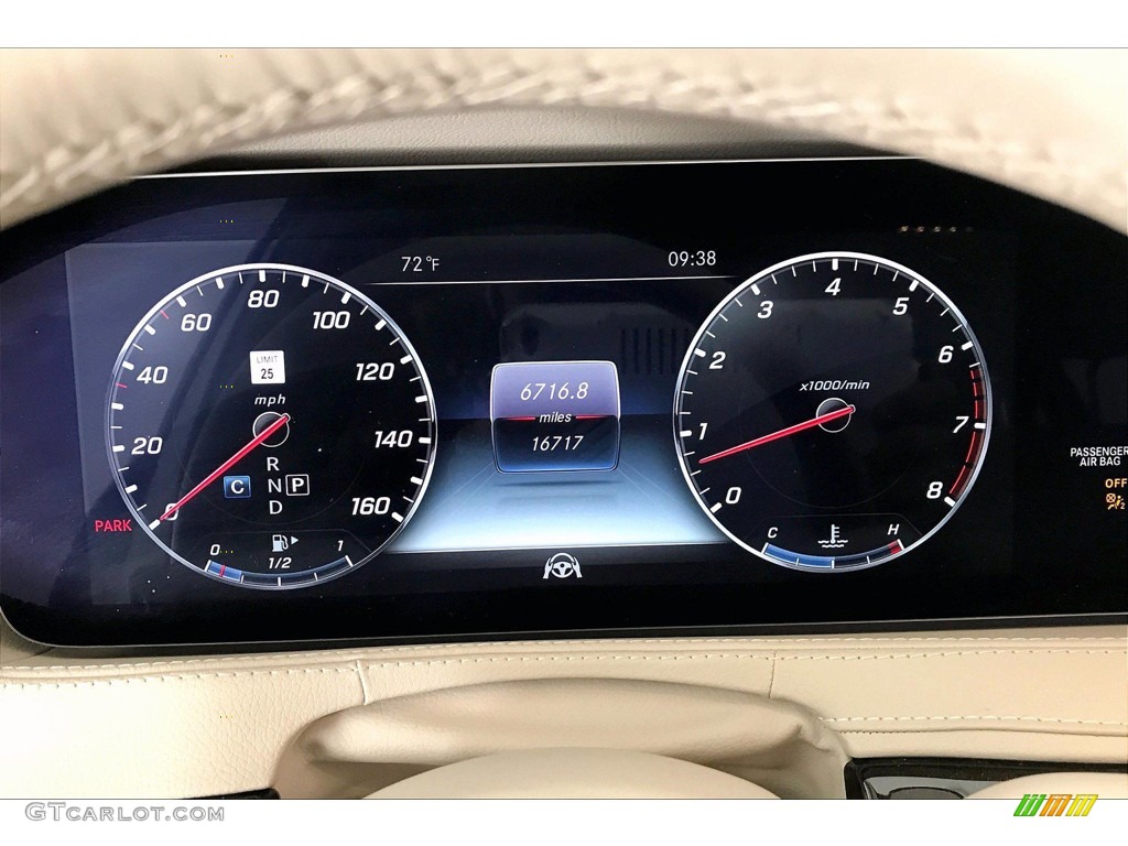 2018 S 450 Sedan - designo Diamond White Metallic / Silk Beige/Espresso Brown photo #23