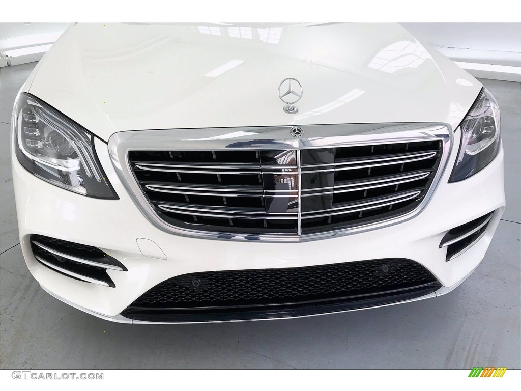 2018 S 450 Sedan - designo Diamond White Metallic / Silk Beige/Espresso Brown photo #30