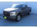 2017 Lithium Gray Ford F150 XL SuperCab  photo #4