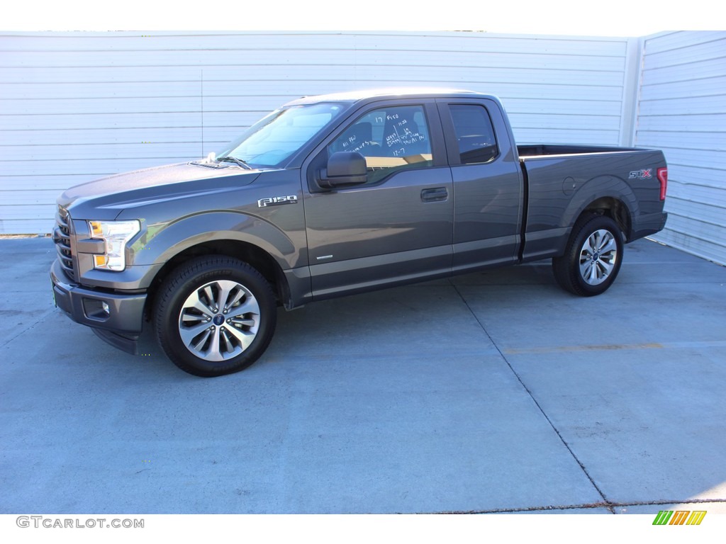 2017 F150 XL SuperCab - Lithium Gray / Black photo #5