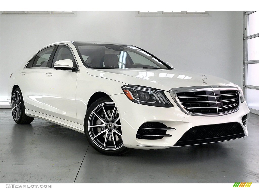 2018 S 450 Sedan - designo Diamond White Metallic / Silk Beige/Espresso Brown photo #34