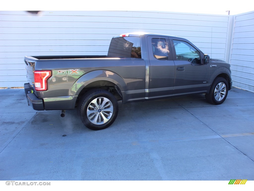 2017 F150 XL SuperCab - Lithium Gray / Black photo #11