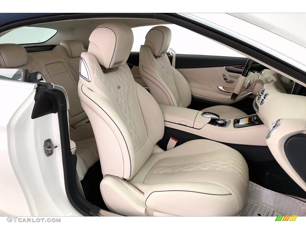 Silk Beige/Espresso Brown Interior 2020 Mercedes-Benz S 560 Cabriolet Photo #140448251