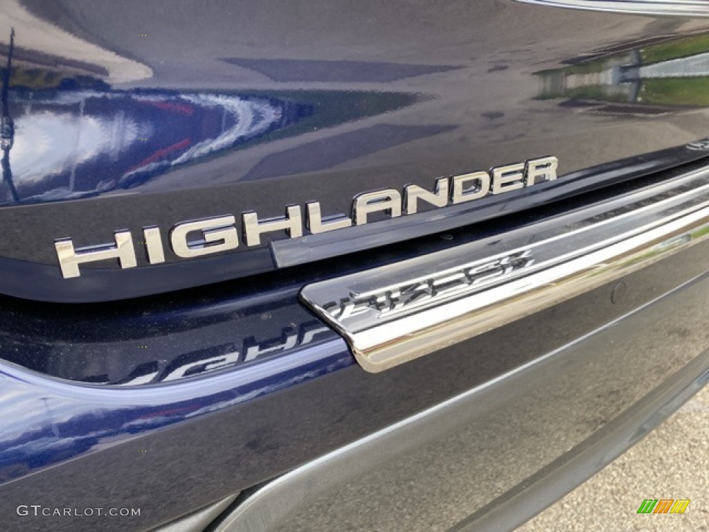 2021 Highlander Limited AWD - Blueprint / Black photo #25