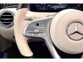 Silk Beige/Espresso Brown Steering Wheel Photo for 2020 Mercedes-Benz S #140448464