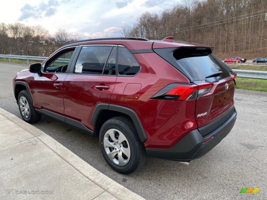 2021 RAV4 LE AWD - Ruby Flare Pearl / Black photo #2
