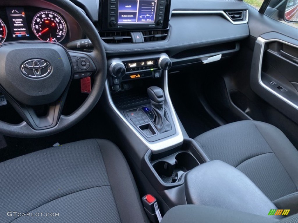 2021 RAV4 LE AWD - Ruby Flare Pearl / Black photo #3