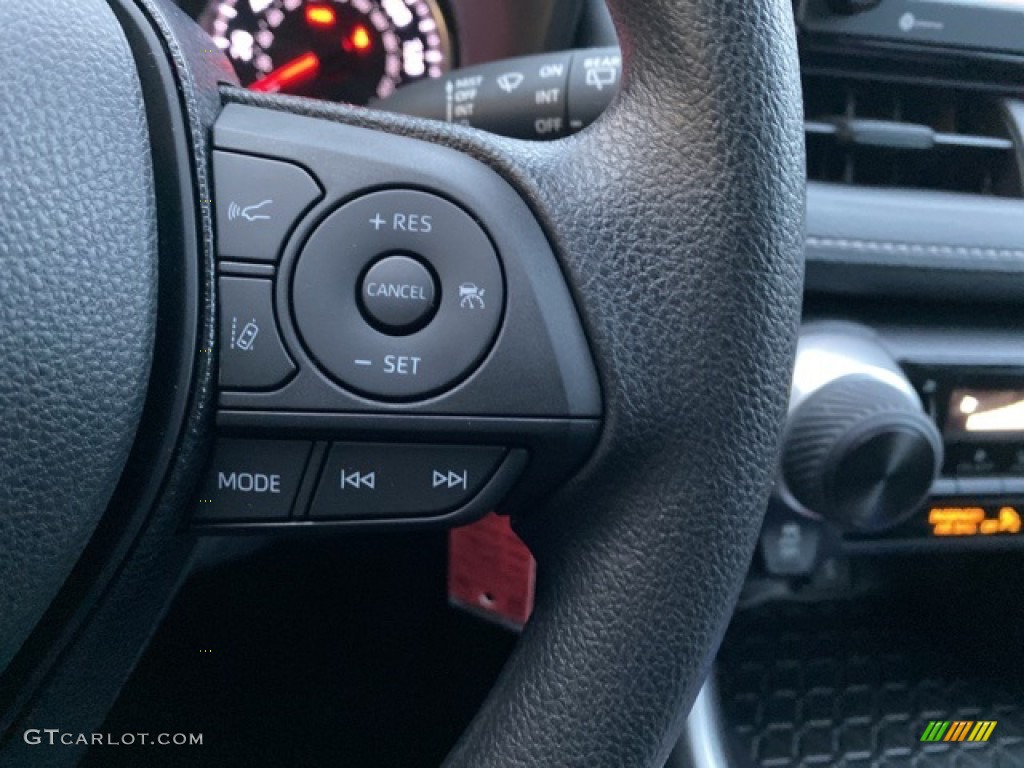 2021 RAV4 LE AWD - Ruby Flare Pearl / Black photo #7