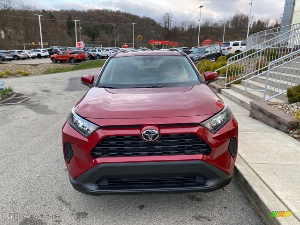 2021 RAV4 LE AWD - Ruby Flare Pearl / Black photo #11
