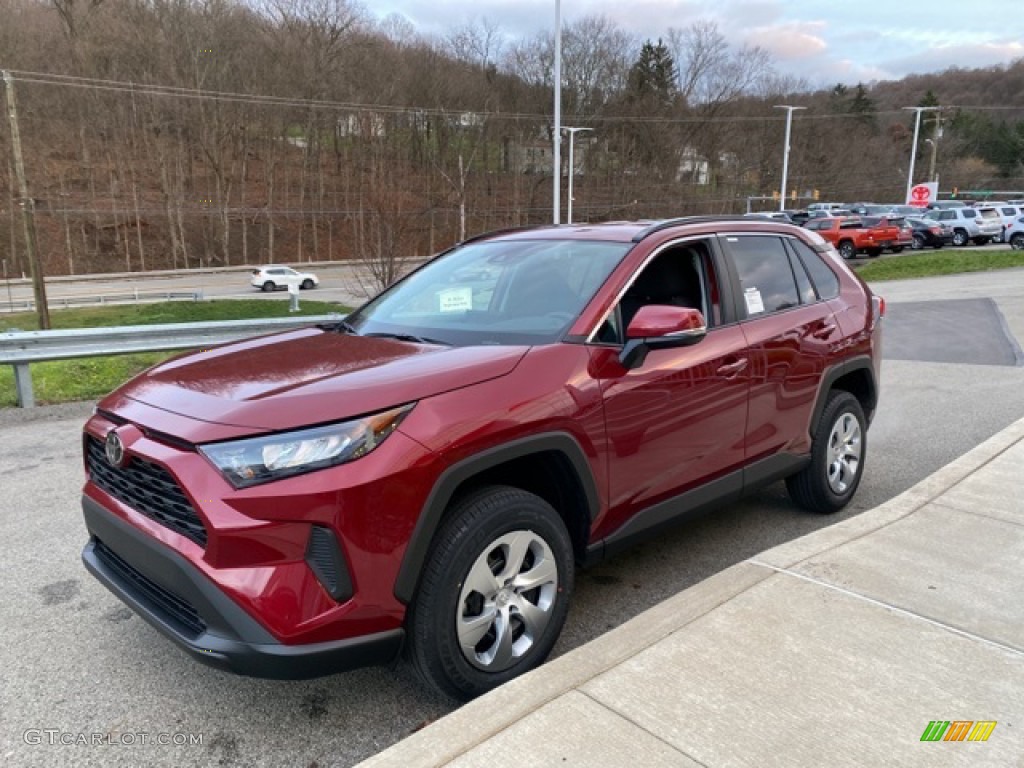 2021 RAV4 LE AWD - Ruby Flare Pearl / Black photo #12