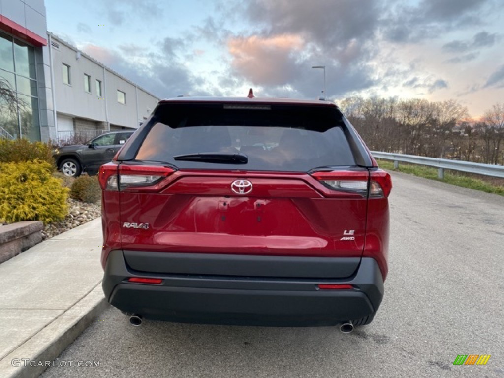 2021 RAV4 LE AWD - Ruby Flare Pearl / Black photo #14