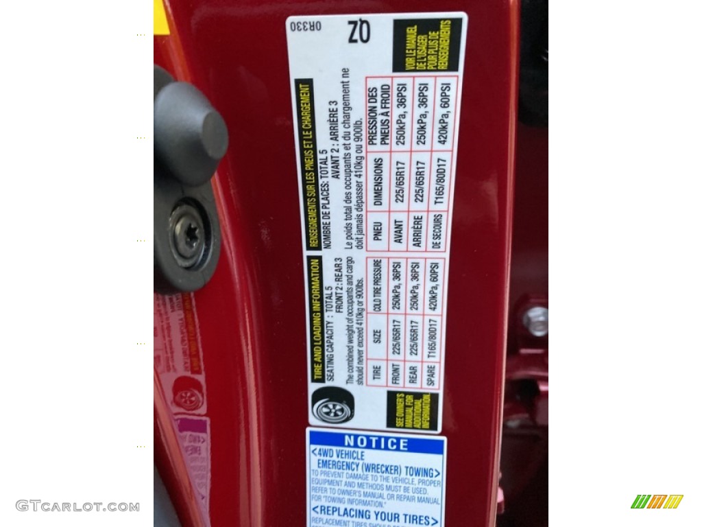 2021 RAV4 LE AWD - Ruby Flare Pearl / Black photo #28
