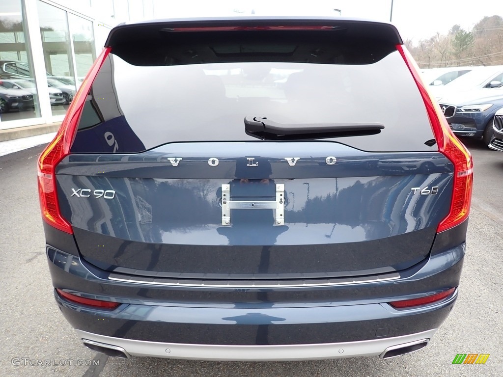 2020 XC90 T6 AWD Momentum - Denim Blue Metallic / Maroon photo #4