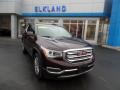 2017 Black Cherry Metallic GMC Acadia SLE AWD  photo #3