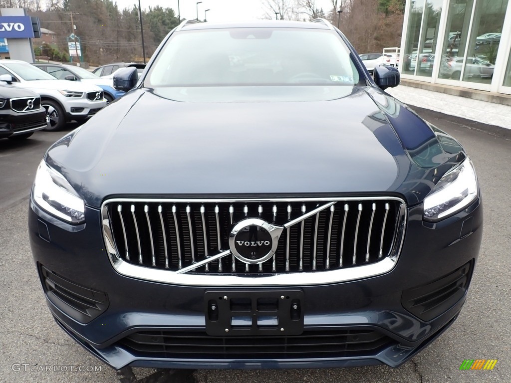2020 XC90 T6 AWD Momentum - Denim Blue Metallic / Maroon photo #9
