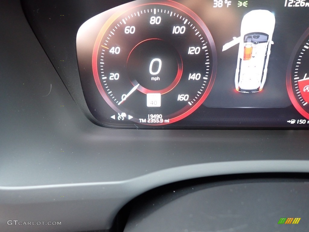 2020 XC90 T6 AWD Momentum - Denim Blue Metallic / Maroon photo #25