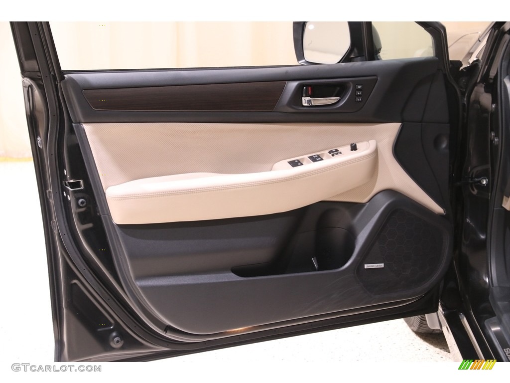 2016 Subaru Legacy 3.6R Limited Slate Black Door Panel Photo #140451697