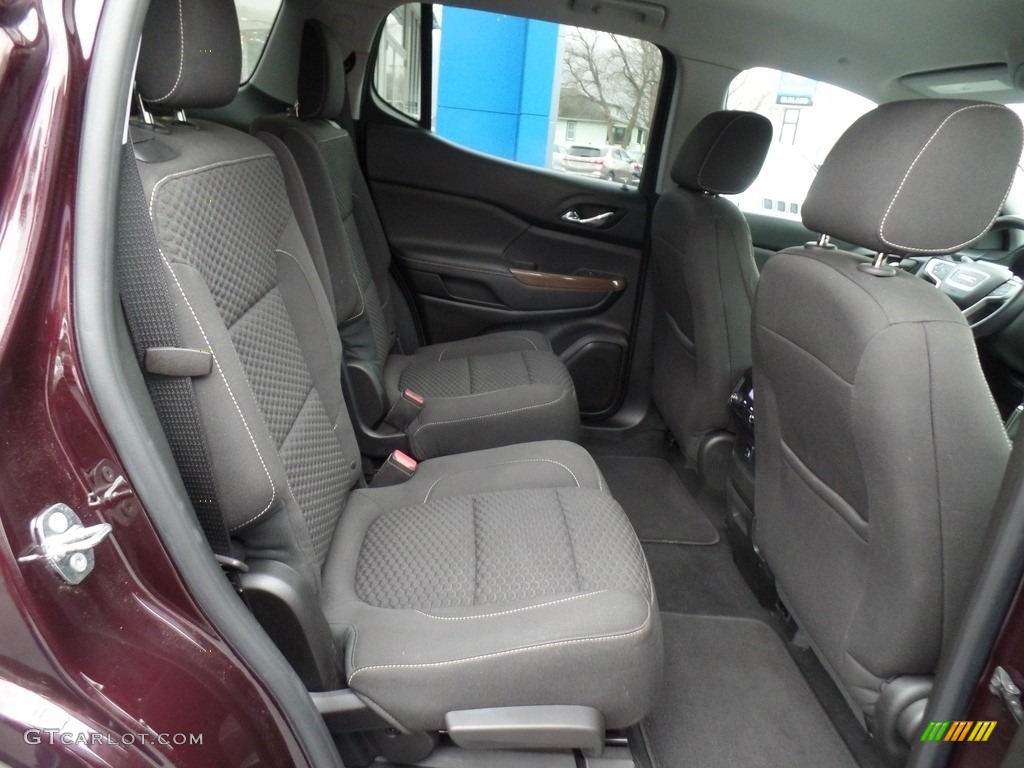 2017 Acadia SLE AWD - Black Cherry Metallic / Jet Black photo #42