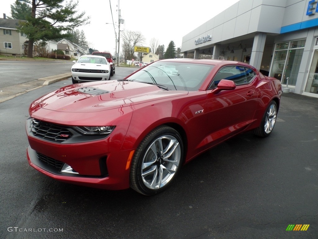 Wild Cherry Tintcoat 2021 Chevrolet Camaro LT1 Coupe Exterior Photo #140452345