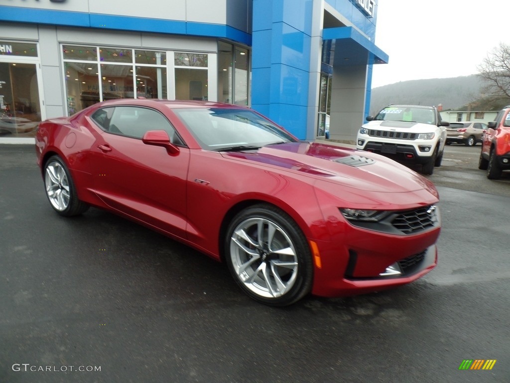 Wild Cherry Tintcoat 2021 Chevrolet Camaro LT1 Coupe Exterior Photo #140452414