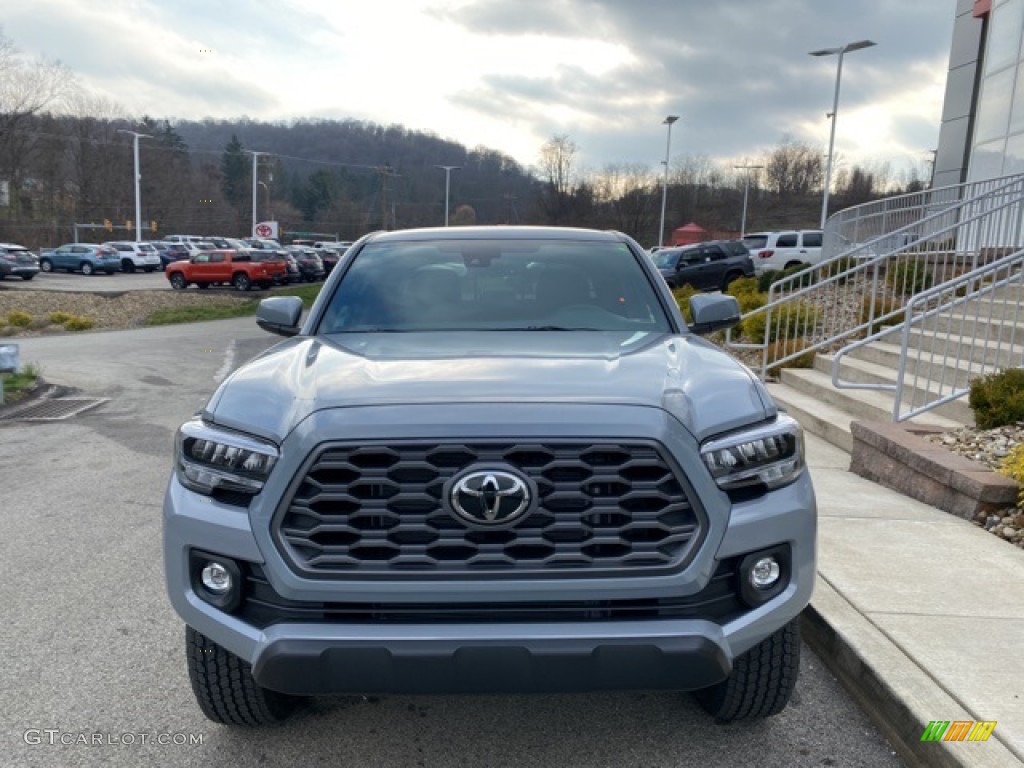 2021 Tacoma TRD Off Road Double Cab 4x4 - Cement / TRD Cement/Black photo #11