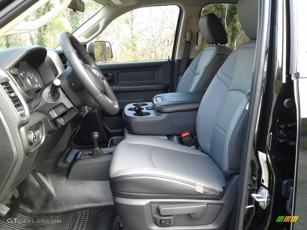 Black/Diesel Gray Interior 2020 Ram 5500 Tradesman Crew Cab 4x4 Chassis Photo #140454298