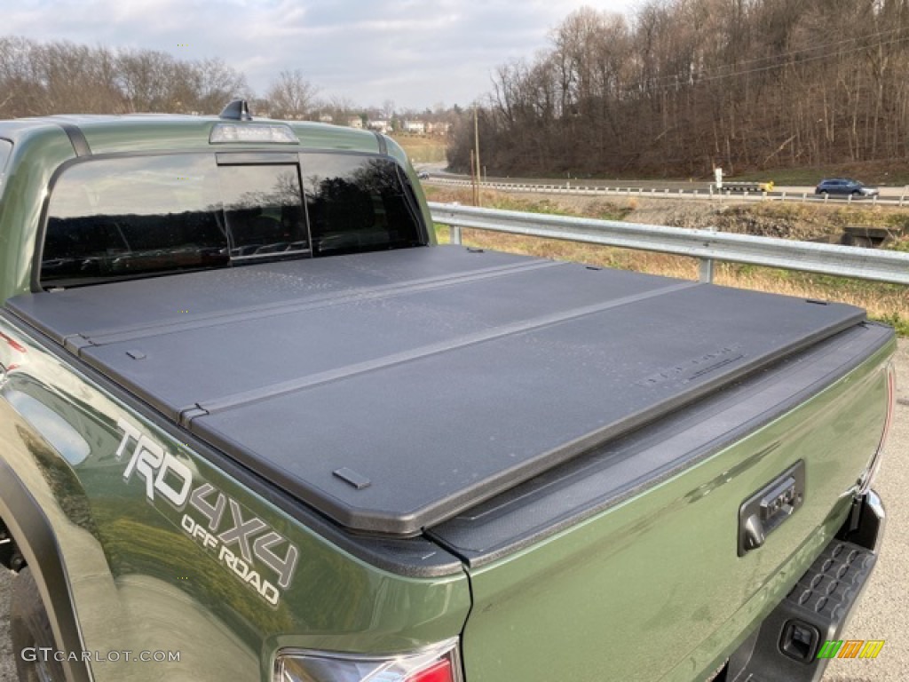 2021 Tacoma TRD Off Road Double Cab 4x4 - Army Green / TRD Cement/Black photo #26