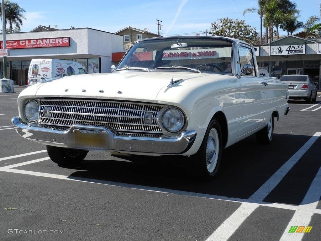 White 1961 Ford Falcon Ranchero Pickup Exterior Photo #140454703
