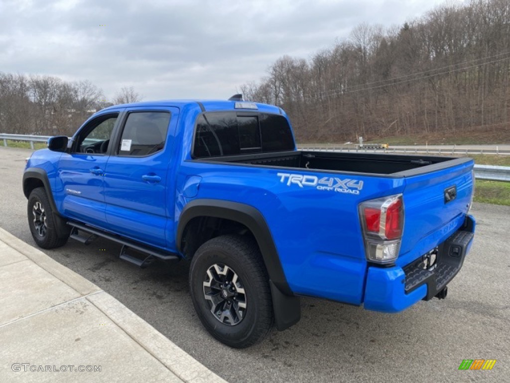 2021 Tacoma TRD Off Road Double Cab 4x4 - Voodoo Blue / TRD Cement/Black photo #2