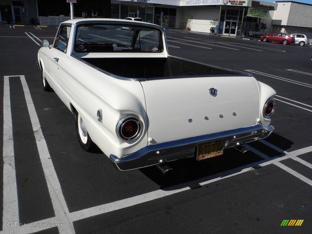 White 1961 Ford Falcon Ranchero Pickup Exterior Photo #140454772