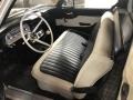 1961 Ford Falcon White/Black Interior Interior Photo