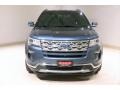 2018 Blue Metallic Ford Explorer Limited 4WD  photo #2