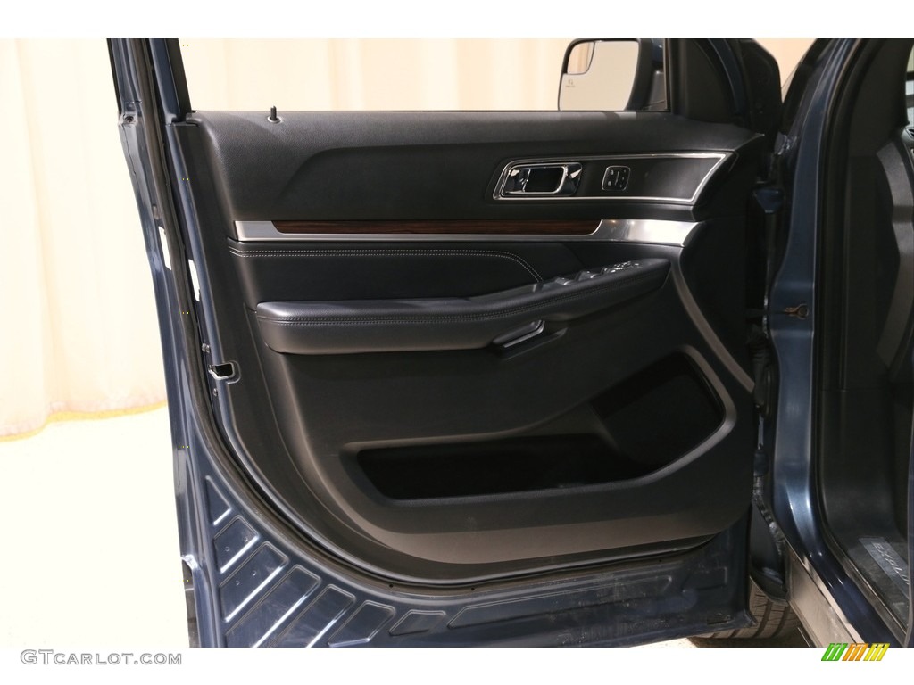 2018 Explorer Limited 4WD - Blue Metallic / Ebony Black photo #5