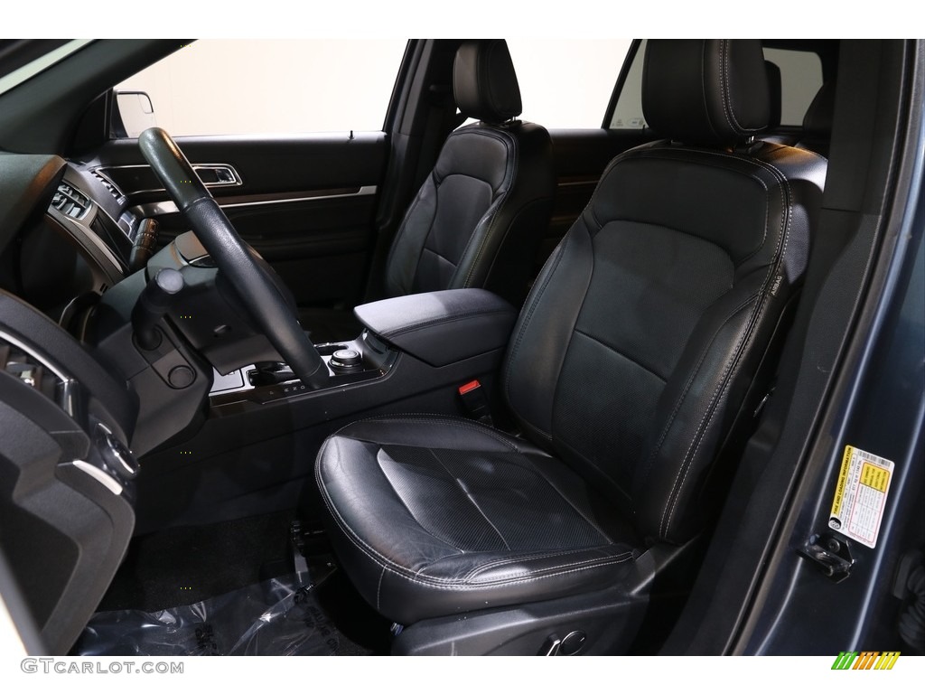 2018 Explorer Limited 4WD - Blue Metallic / Ebony Black photo #6