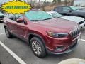 Velvet Red Pearl 2020 Jeep Cherokee Latitude Plus 4x4