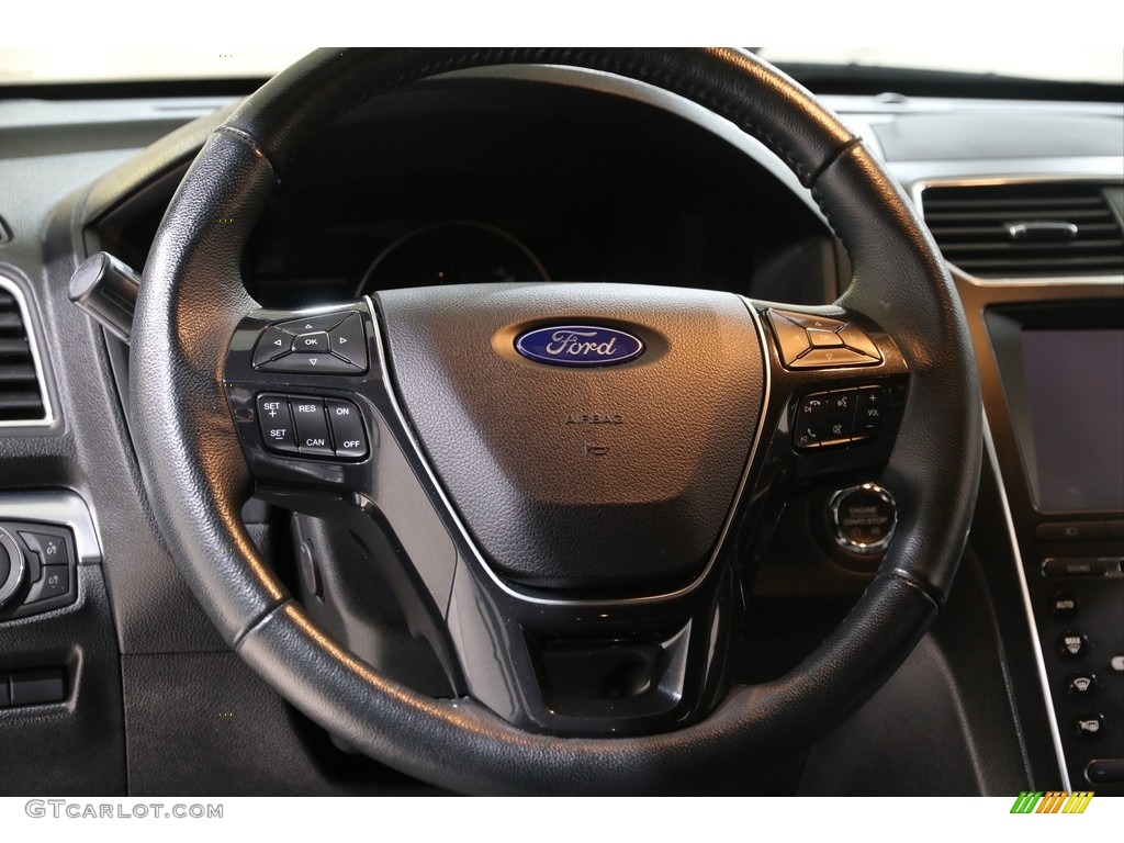 2018 Explorer Limited 4WD - Blue Metallic / Ebony Black photo #8