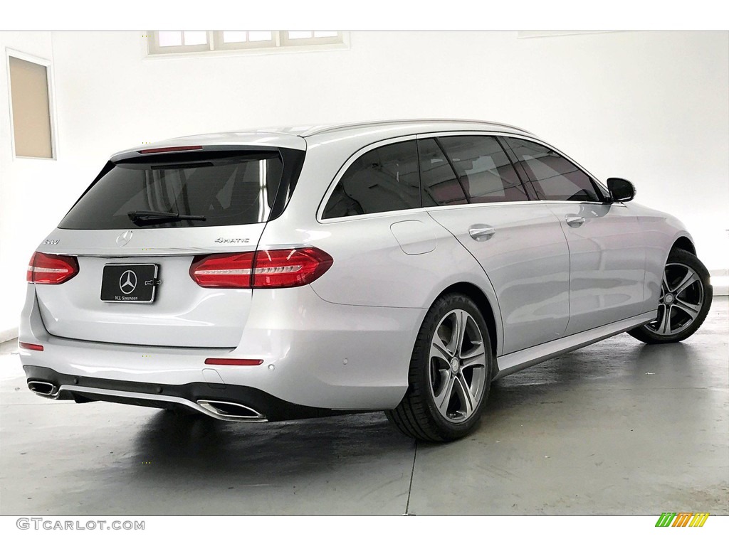 Iridium Silver Metallic 2017 Mercedes-Benz E 400 4Matic Wagon Exterior Photo #140455747