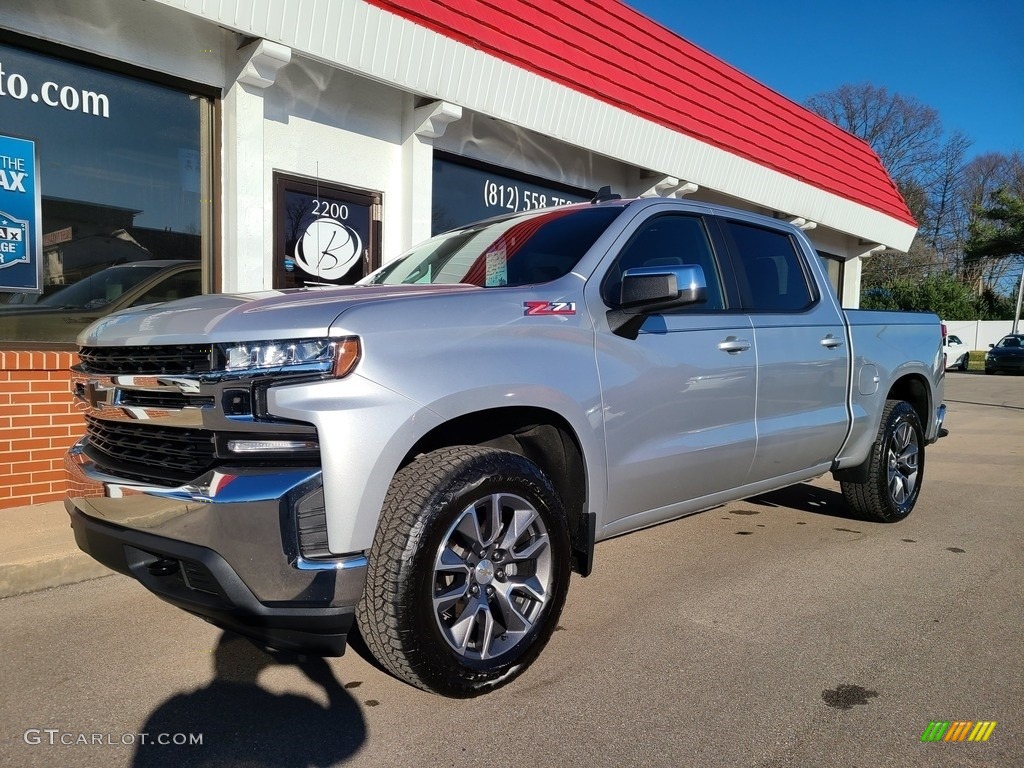 2019 Silverado 1500 LT Z71 Crew Cab 4WD - Silver Ice Metallic / Jet Black photo #2