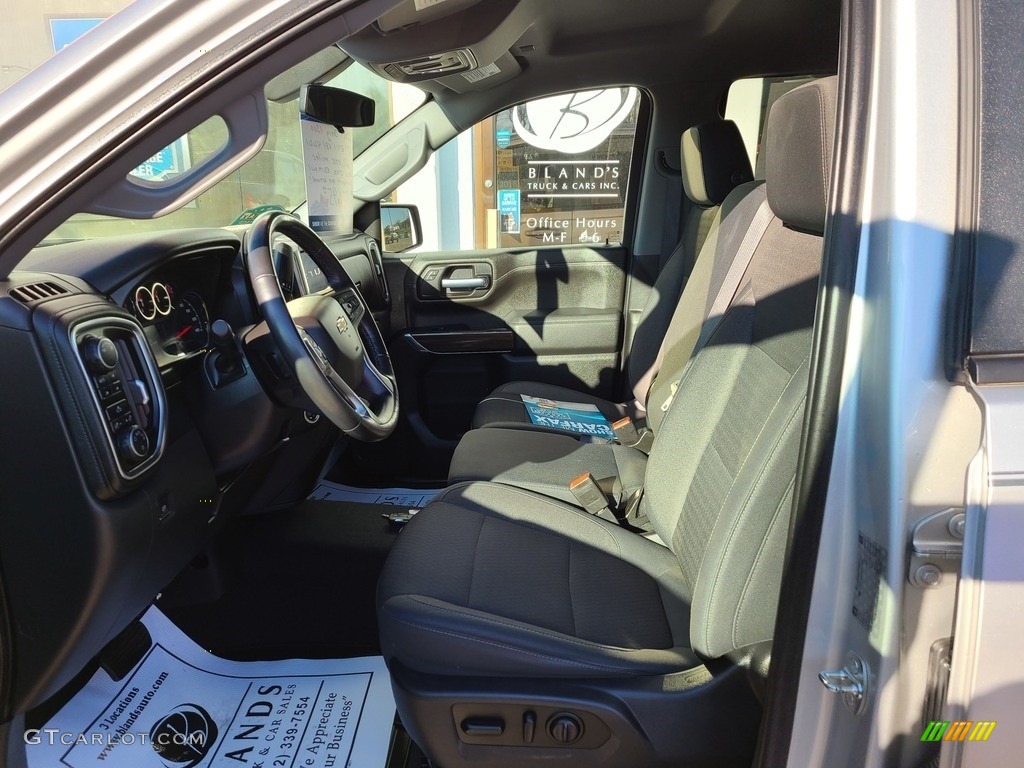 2019 Silverado 1500 LT Z71 Crew Cab 4WD - Silver Ice Metallic / Jet Black photo #8