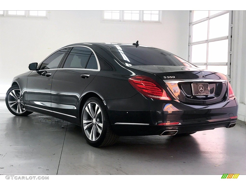 2016 S 550 Sedan - Lunar Blue Metallic / Crystal Grey/Seashell Grey photo #10