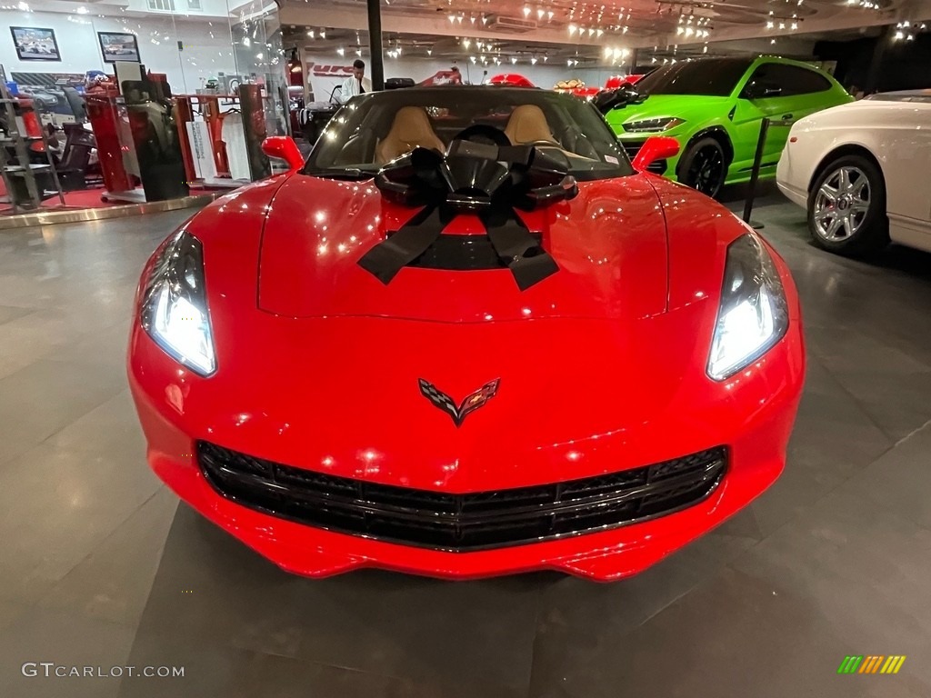 2014 Corvette Stingray Coupe Z51 - Torch Red / Jet Black photo #2