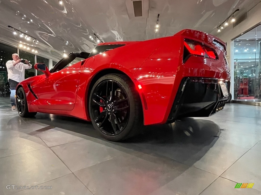 2014 Corvette Stingray Coupe Z51 - Torch Red / Jet Black photo #9