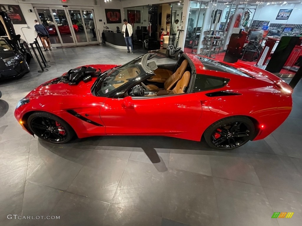 2014 Corvette Stingray Coupe Z51 - Torch Red / Jet Black photo #13