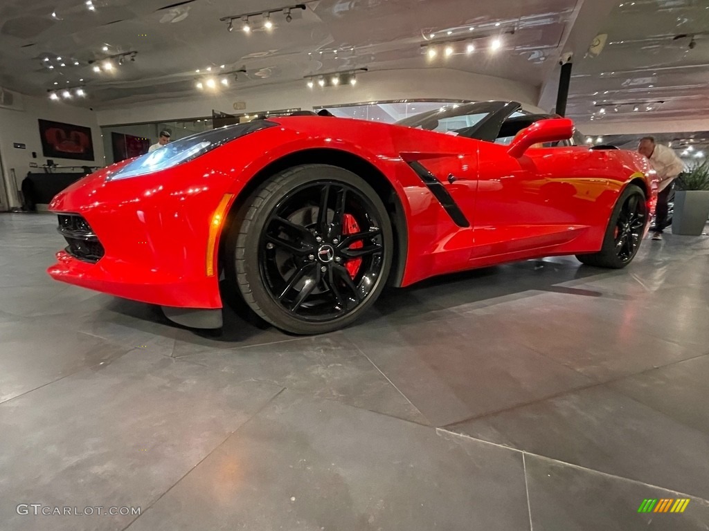 2014 Corvette Stingray Coupe Z51 - Torch Red / Jet Black photo #15